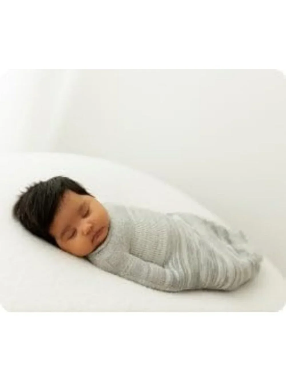 Cozy Grey Swaddle Sleep Sack for Infants | Soft, Breathable, Adjustable Design